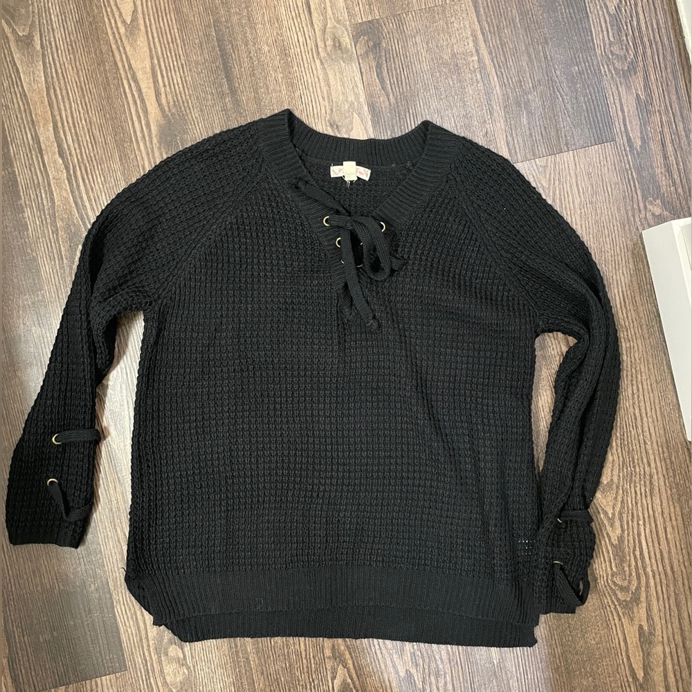 Black sweater